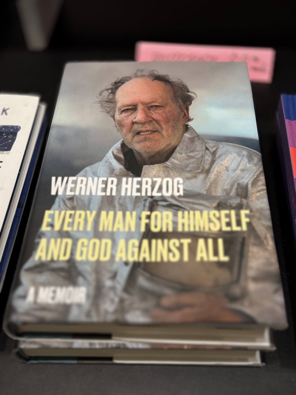 A book by Werner Herzog titled 